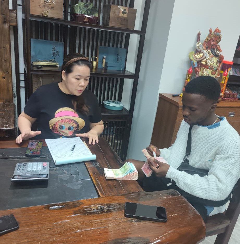 Digital RMB and currency exchange concept for international trade settlements