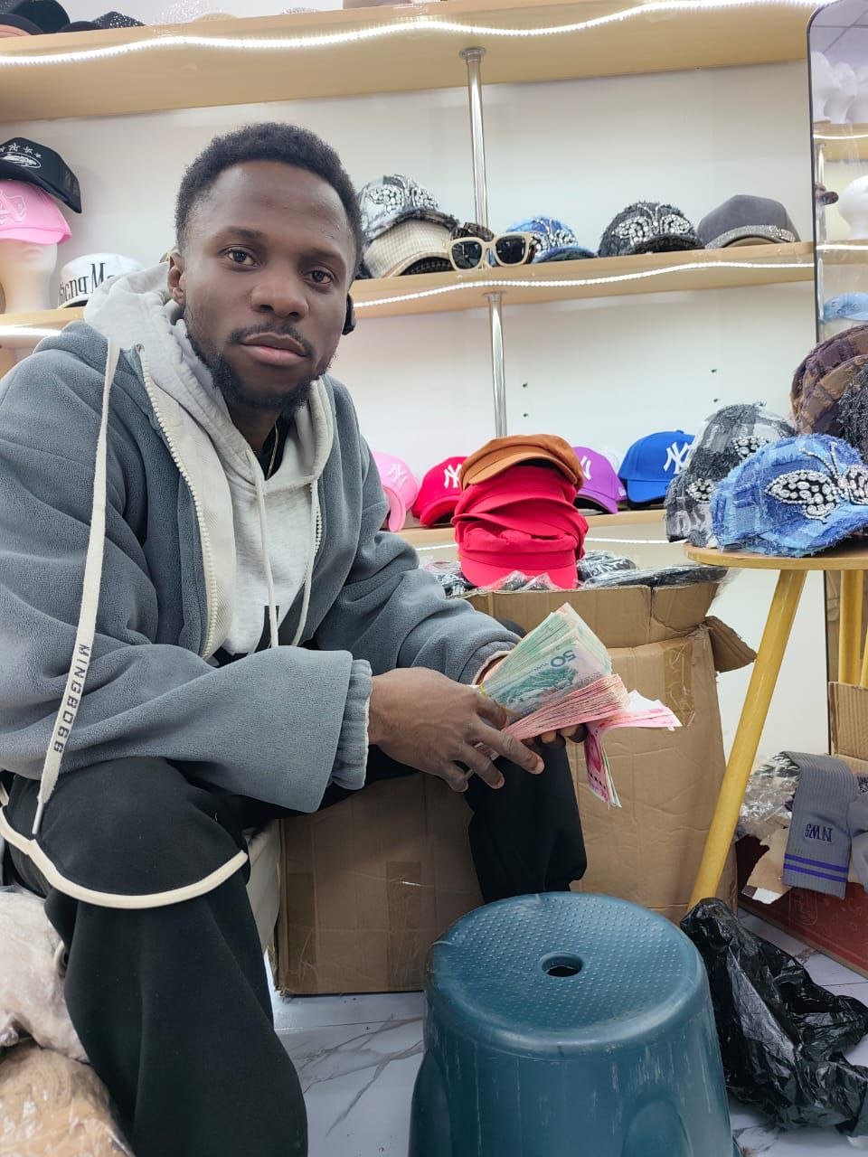 Kpojom International leadership team discussing global trade partnerships and logistics