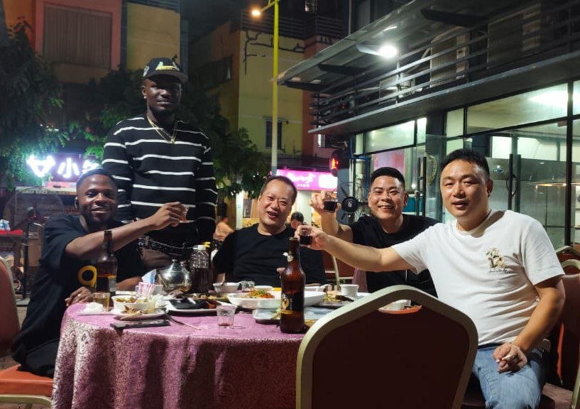 Global business network and international trade contacts map